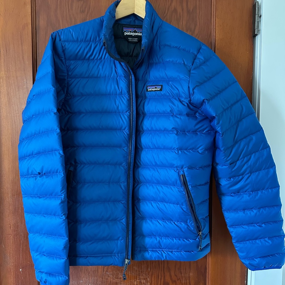 Men's Patagonia Nano Puff Jacket, Blue - Small
